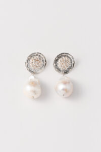 Cercei handmade argint/argint placat cu aur de 24k/argint placat cu foita de aur de 24k - Nature Pearls